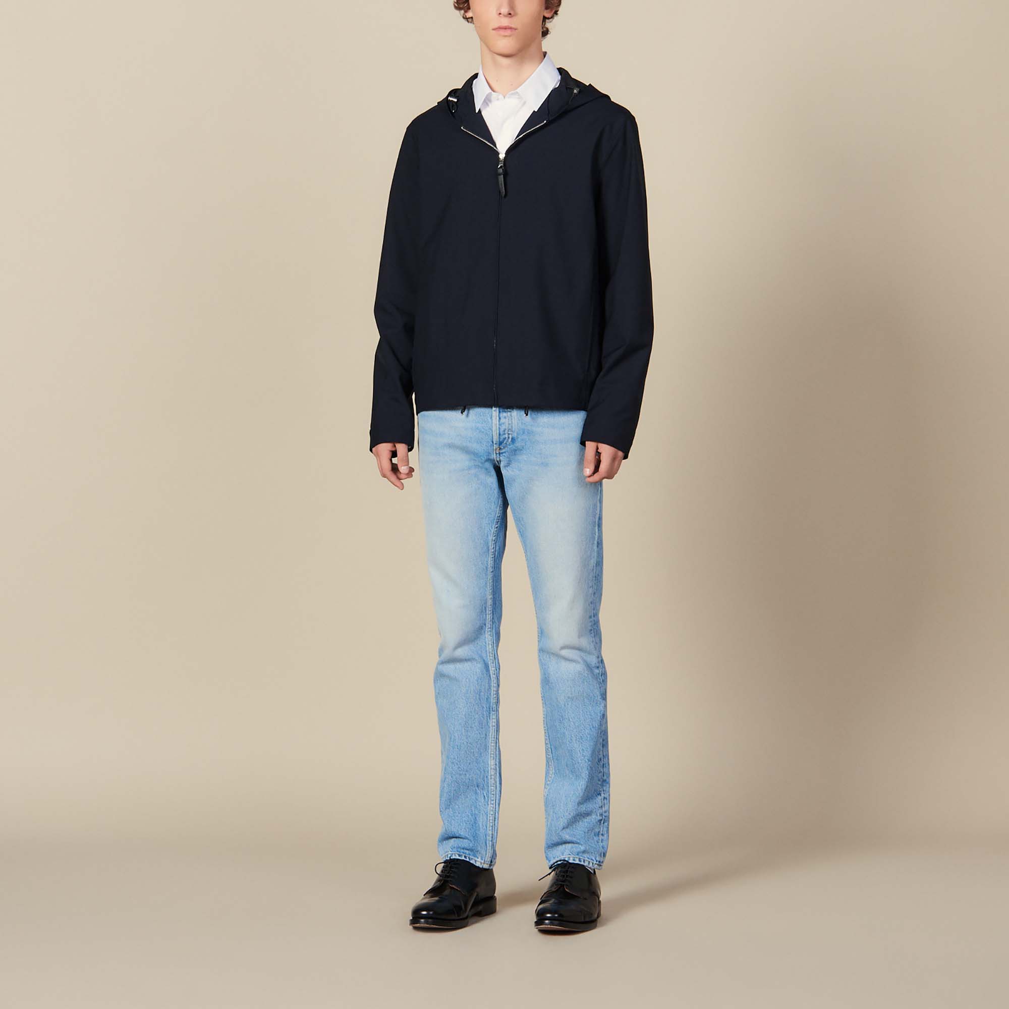 hooded jacket