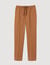 Elasticated straight-leg trousers