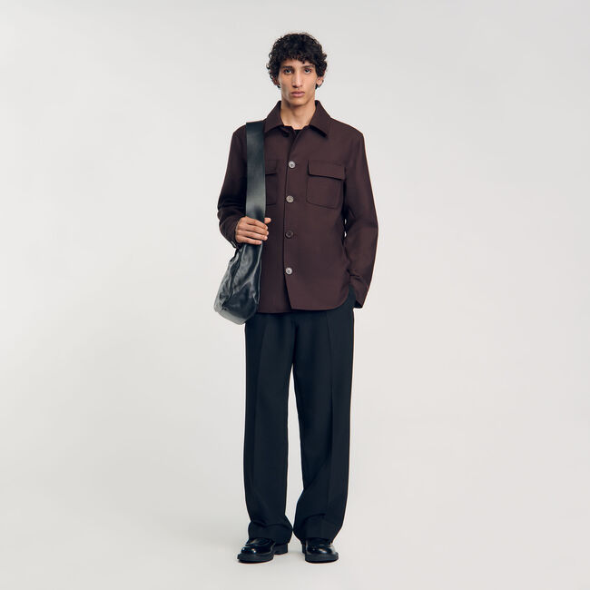 Buttoned oversized shirt