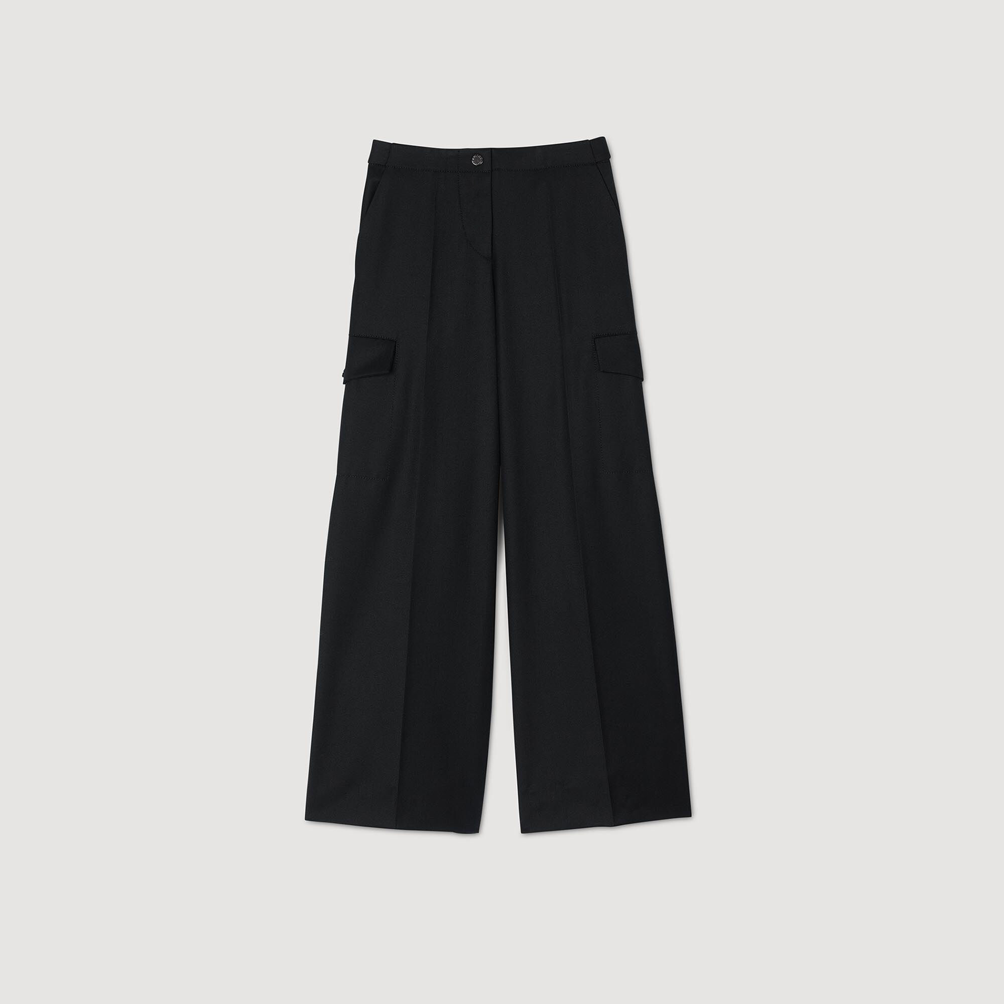 Wide-leg trousers