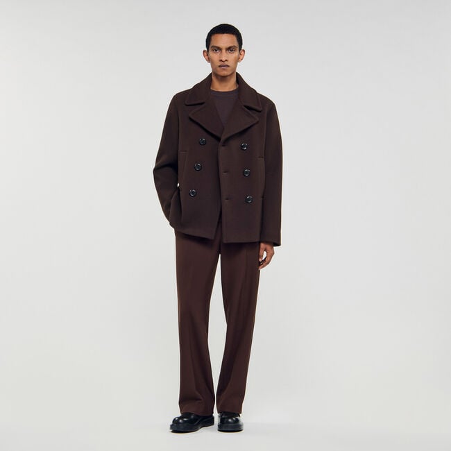 Wool pea coat