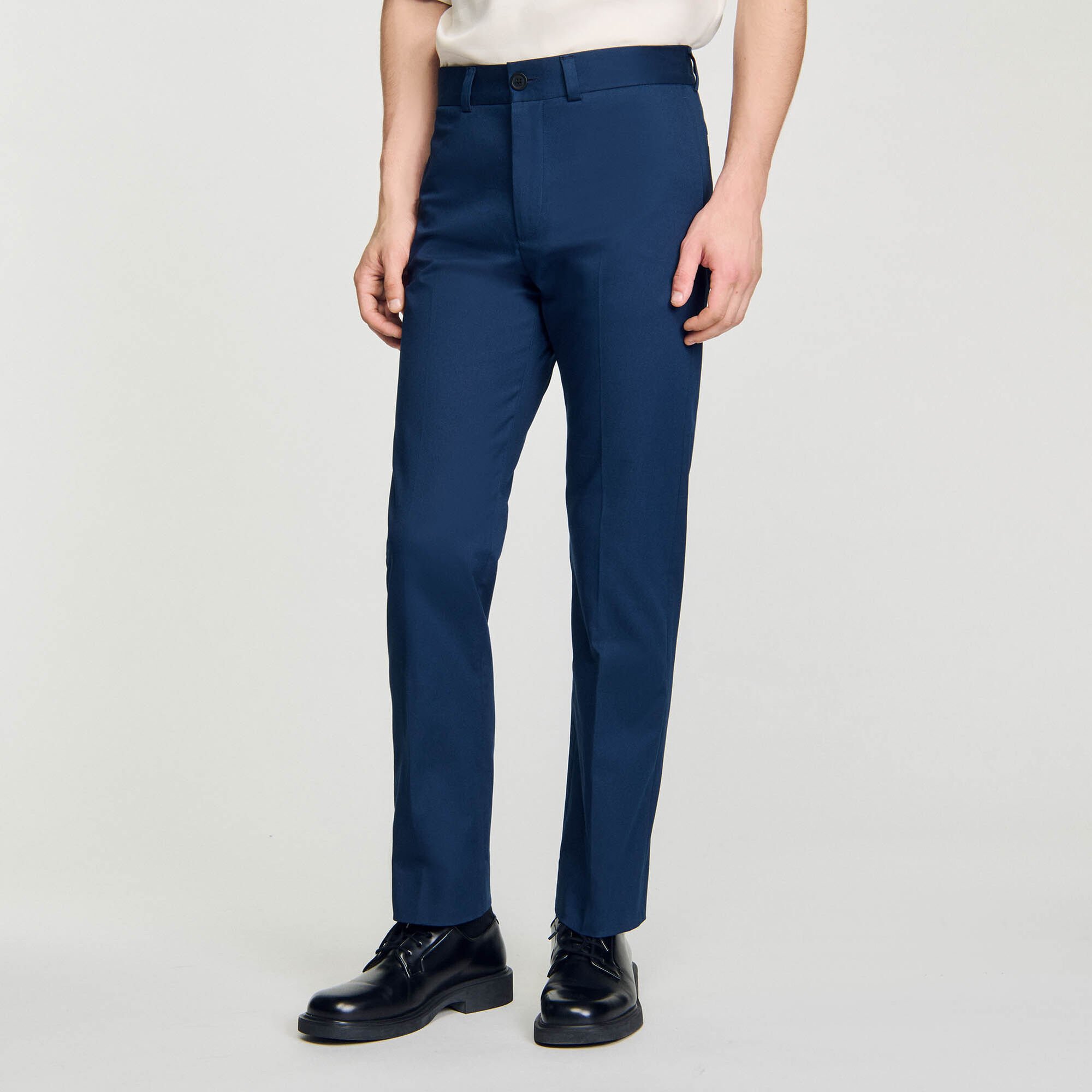 Straight-leg chinos