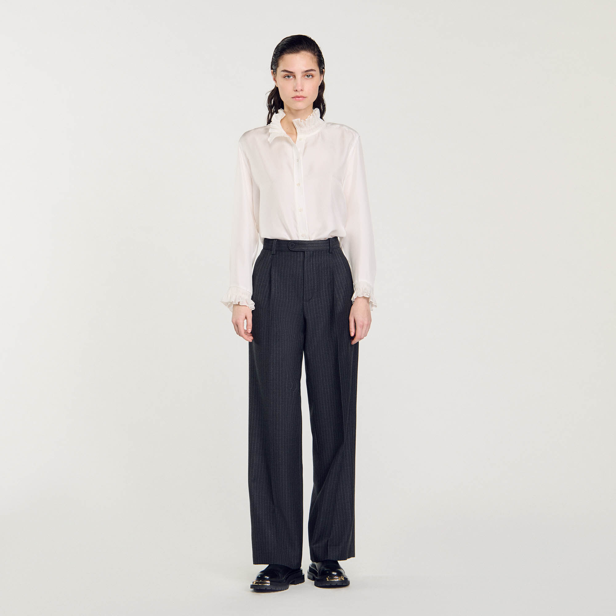 Wool pants