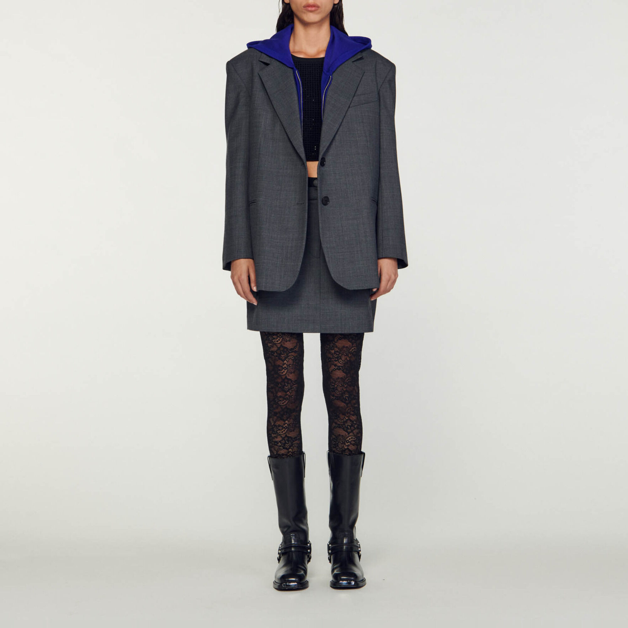 ジャケット・アウター Y's for men, 02FW TWEED ZIP UP COAT ジャケット・アウター Y's for men, 02FW TWEED ZIP UP COAT
