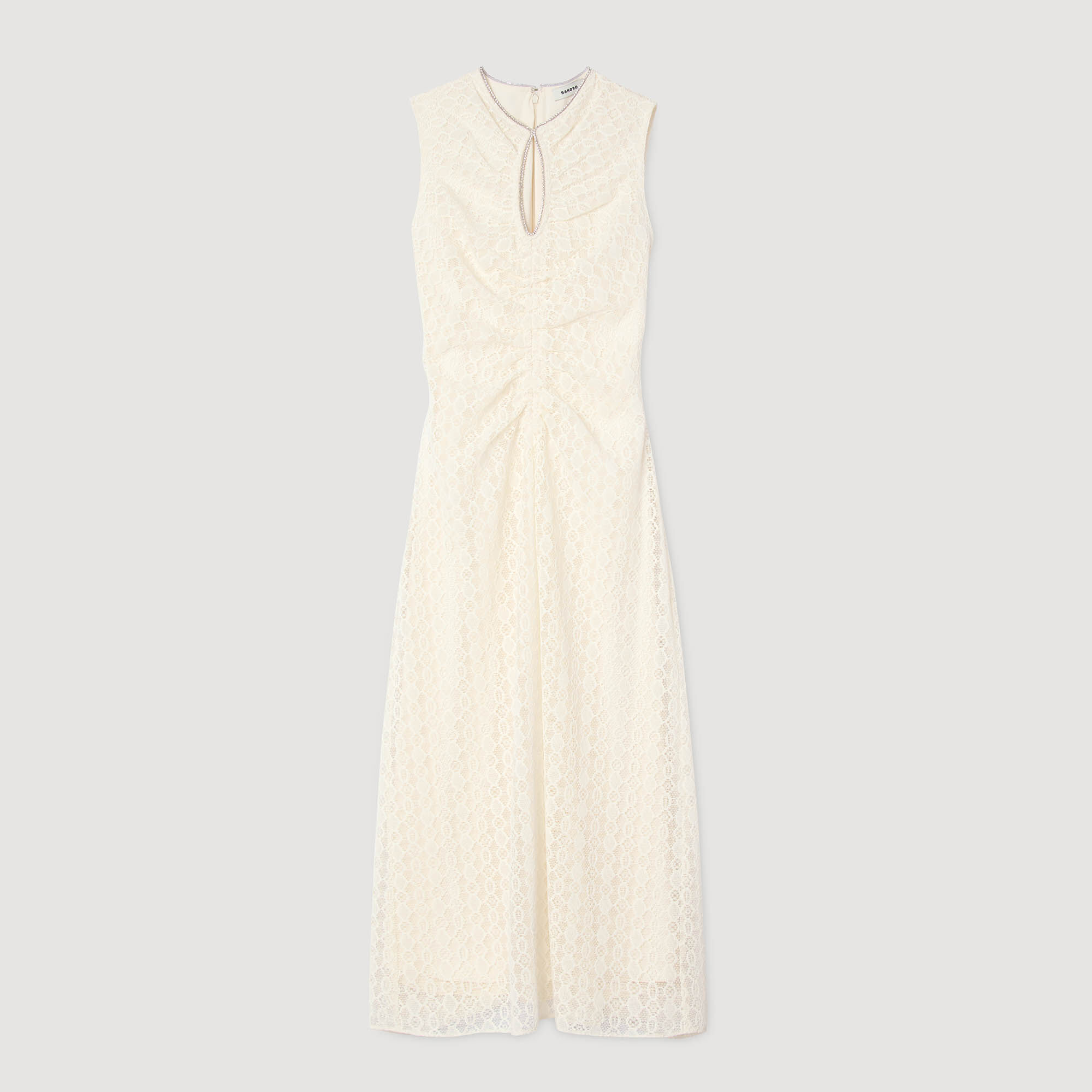 ANDMARY Sandra lace dress ホワイト ANDMARY Sandra lace dress ホワイト ANDMARY】Sandra lace dress