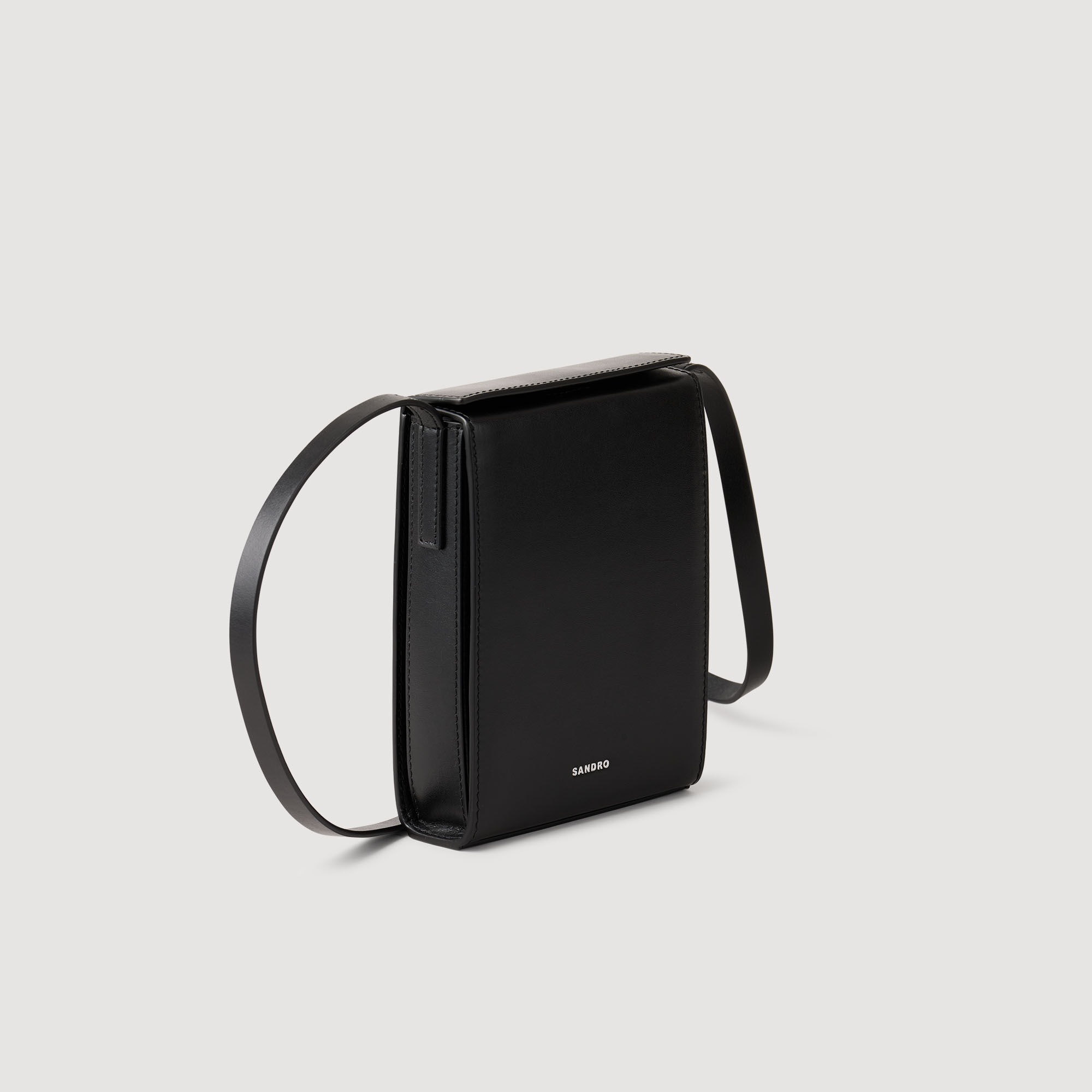 Leather shoulder bag