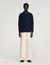 Knitted shirt jacket