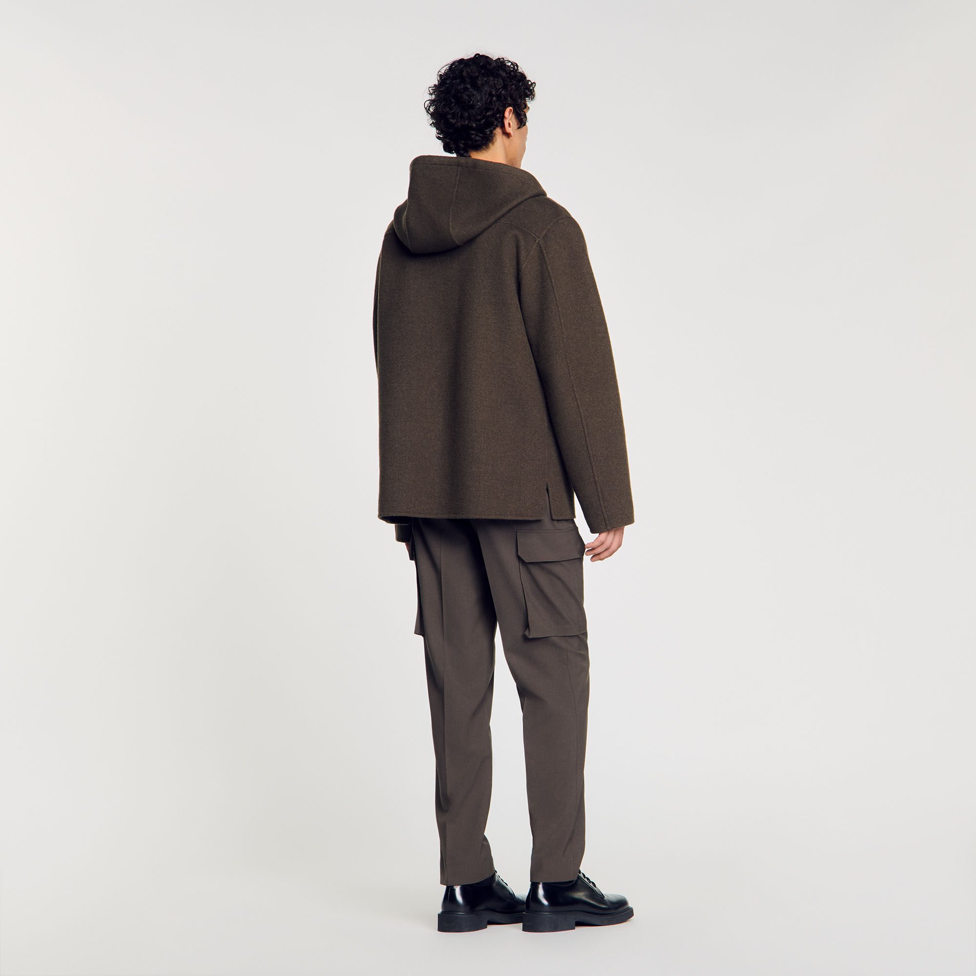 Hooded windbreaker