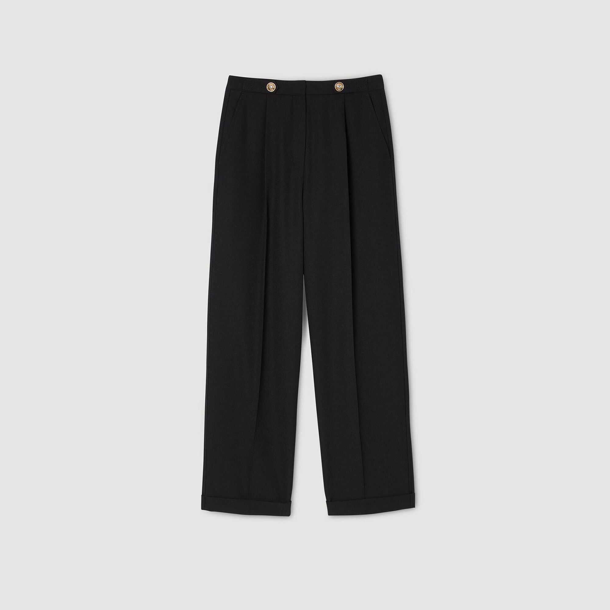 Straight-leg trousers