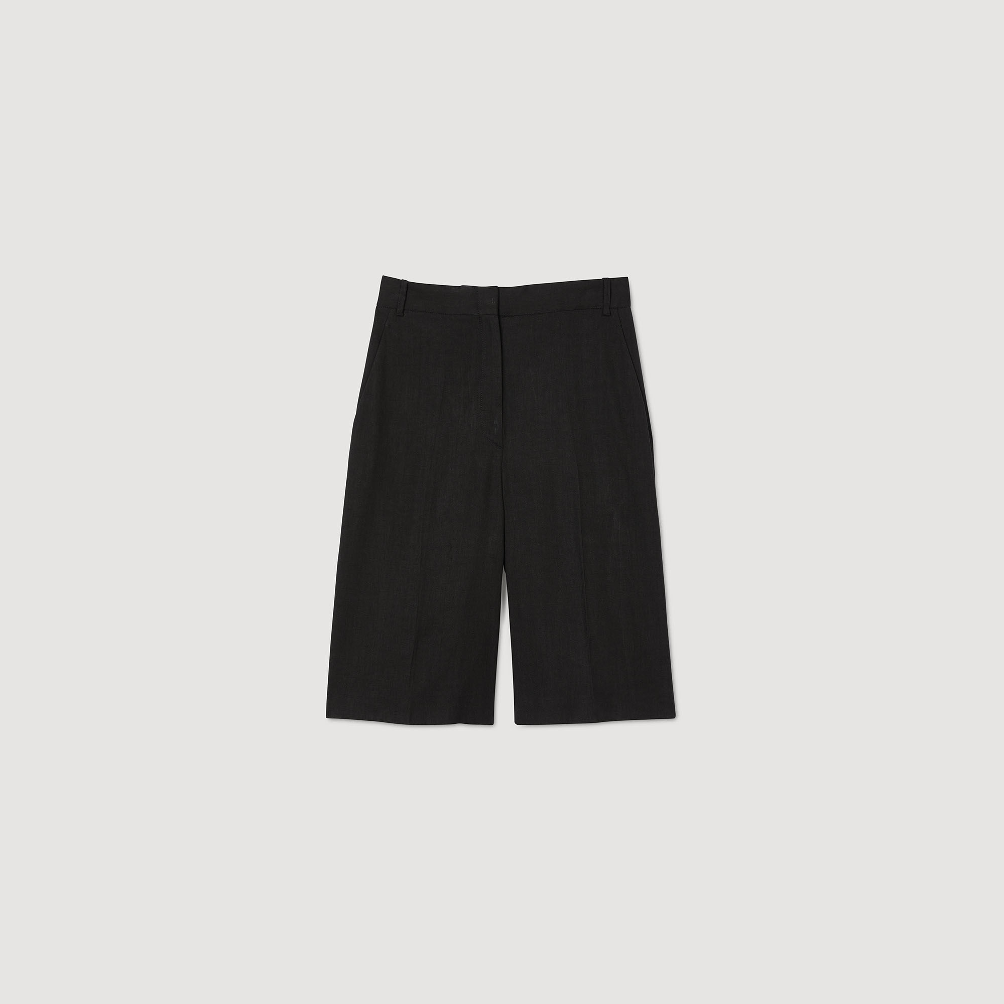 パンツ PHILOSOPHY Women Shorts  Burmudas A03165734 0555 Black Eco Anya Mid-Rise Jogger Shorts | GUESS Factory