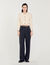 Cropped bouclé wool jacket