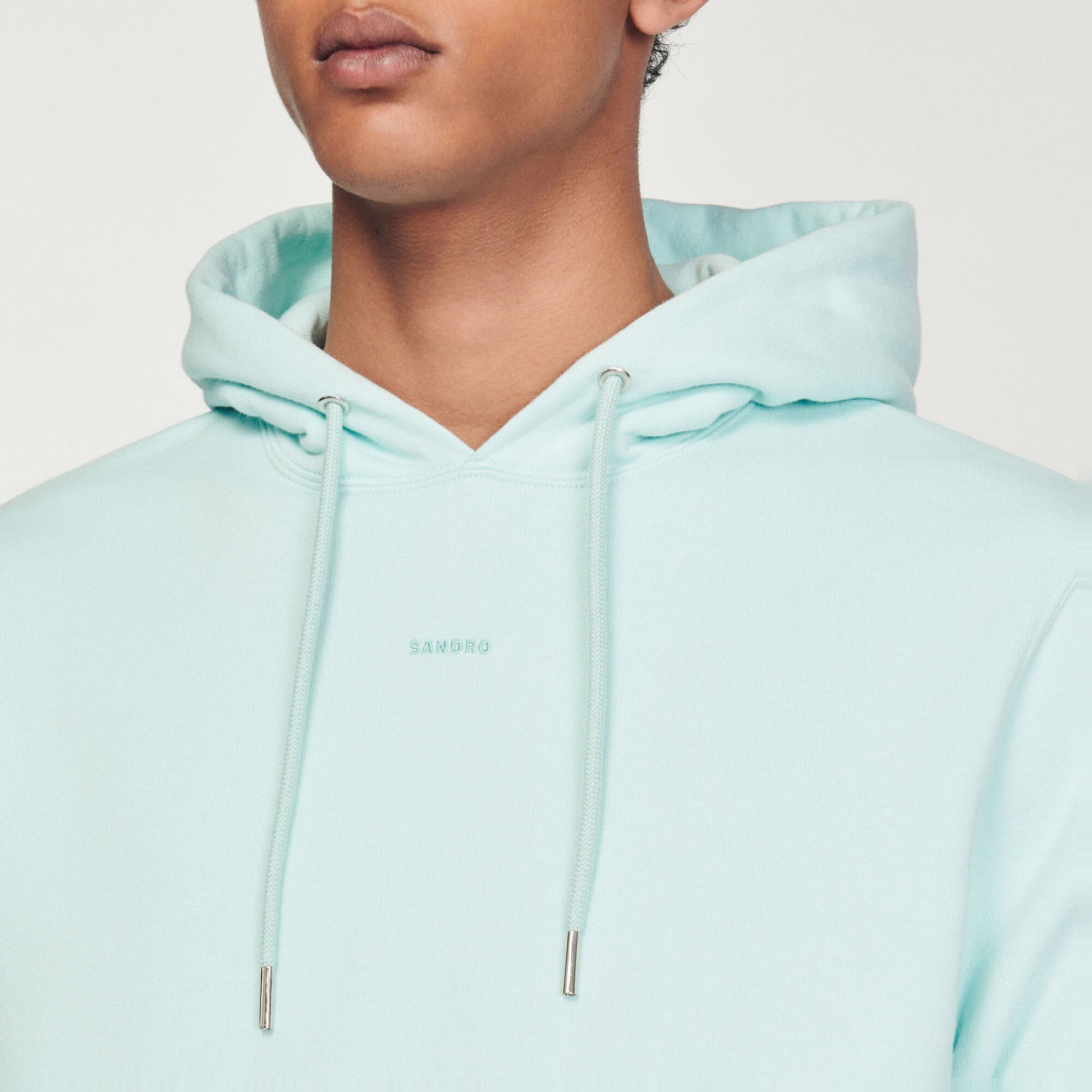 Embroidered hoodie