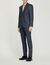 Flannel suit jacket