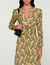 Paisley print dress