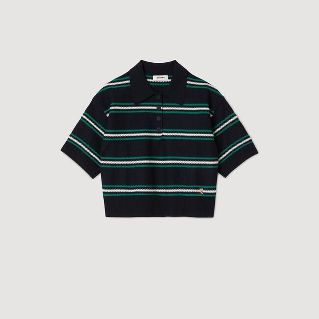 Polo-neck sweater