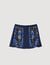 Patterned skort