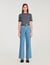 Two-tone cropped sweater