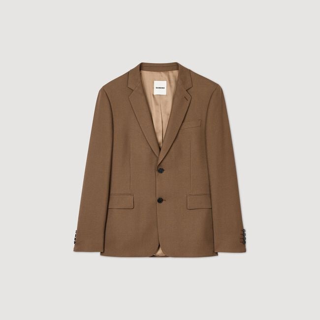 Wool suit jacket 