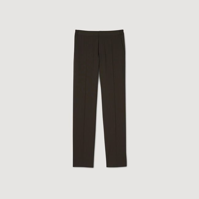 Straight-leg trousers