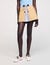 Short dual-material skirt