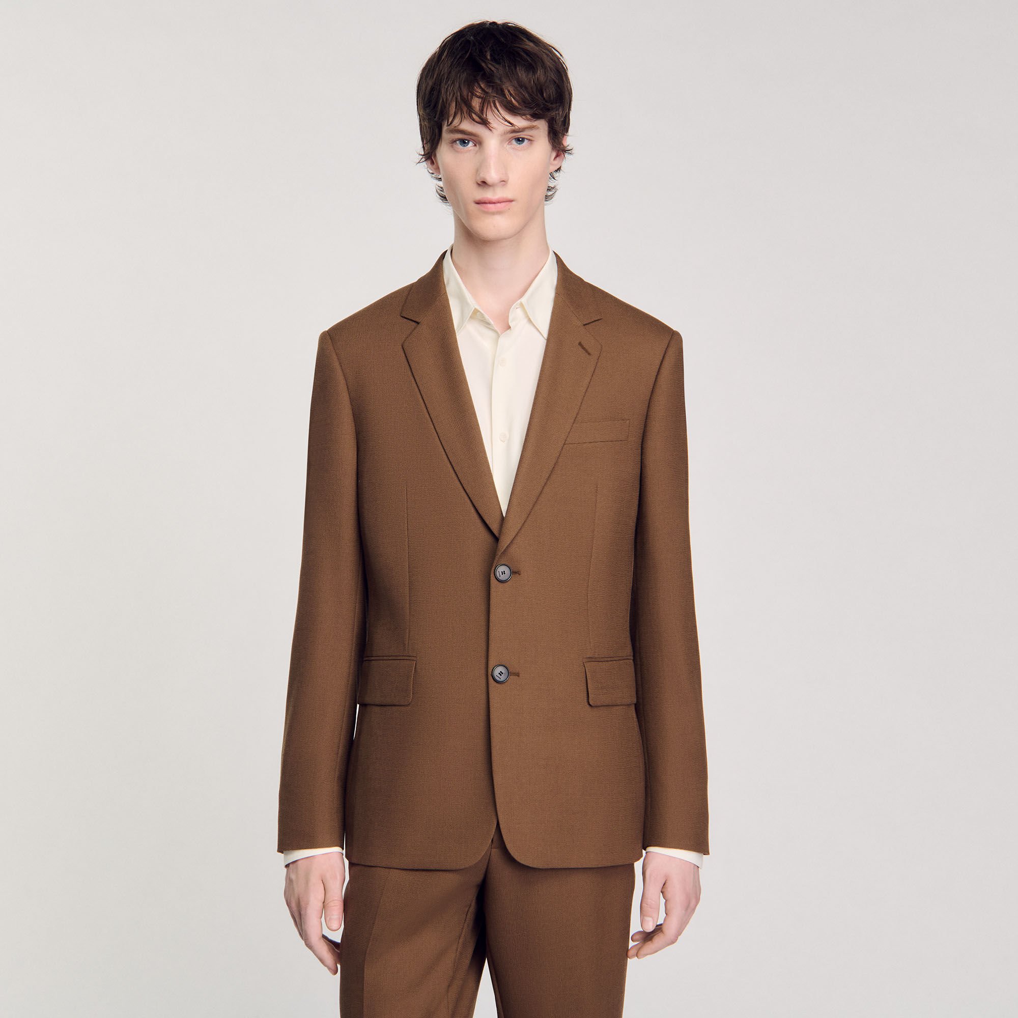 Wool suit jacket 