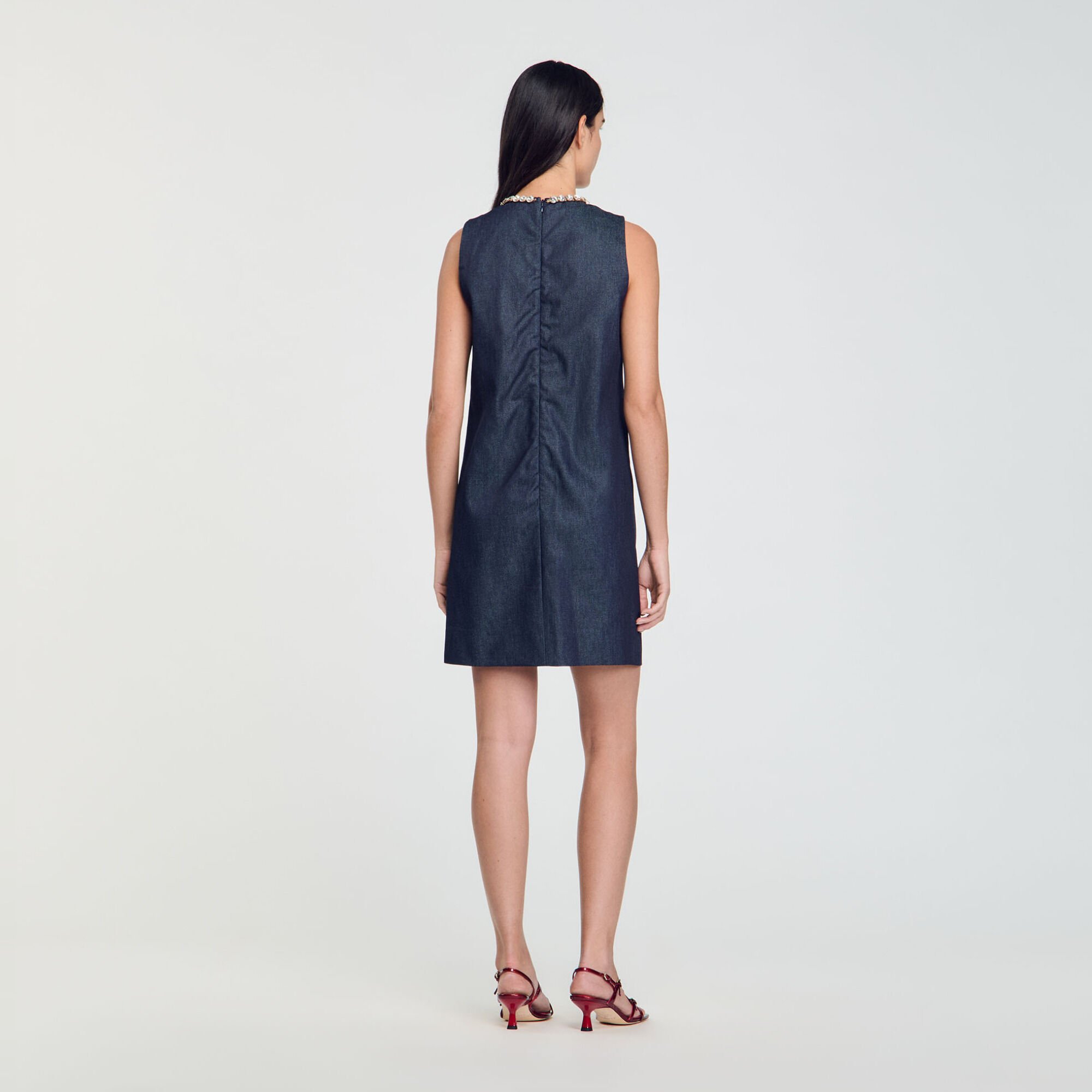 Short rhinestone dress