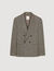 Double-breasted suit jacket