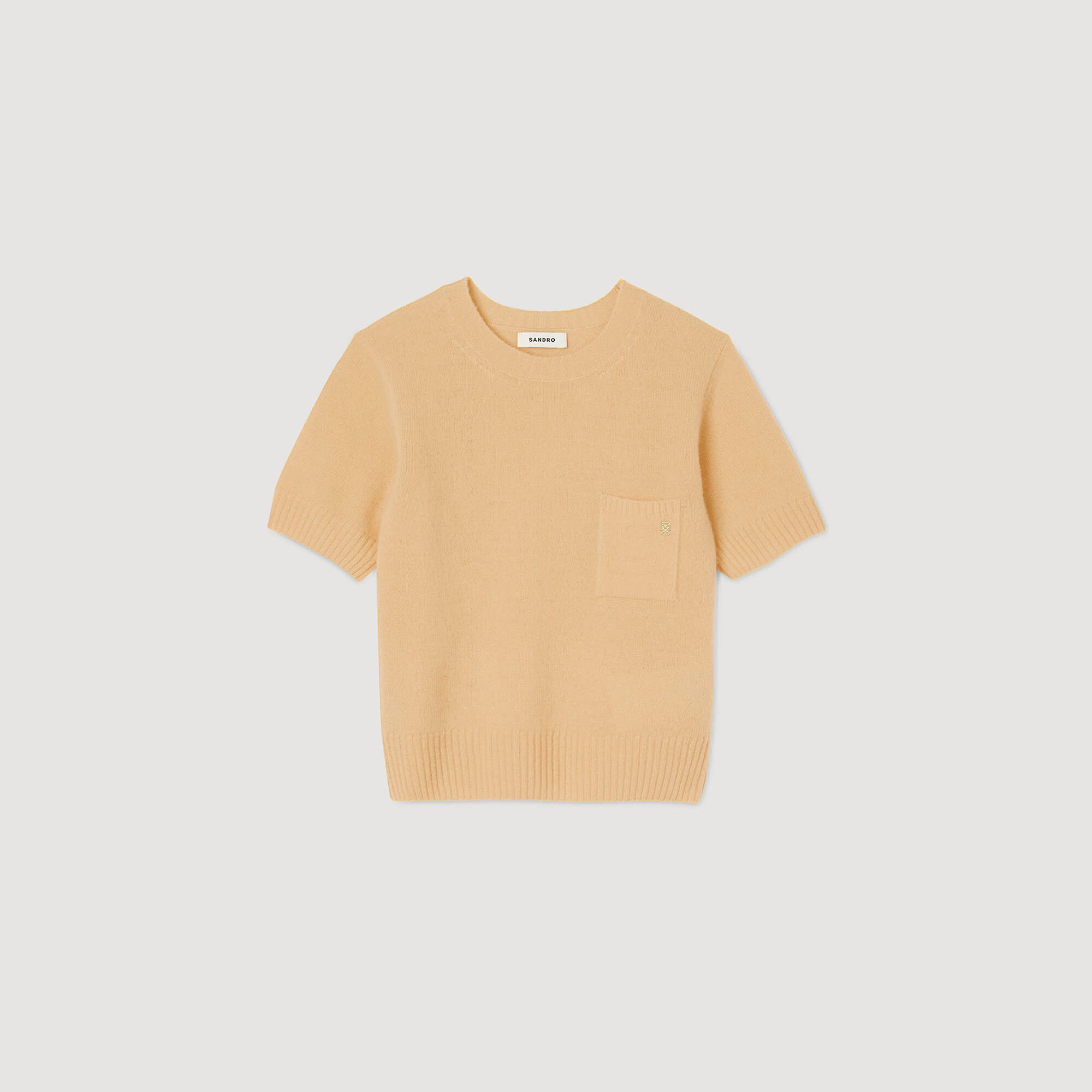 Short-sleeve sweater