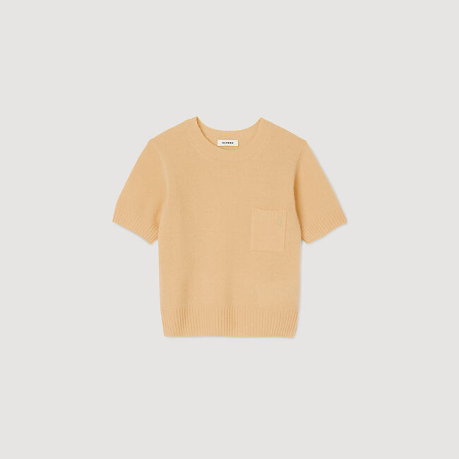 Short-sleeve sweater