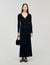 Fancy knit midi dress