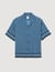 Square Cross motif flowing shirt