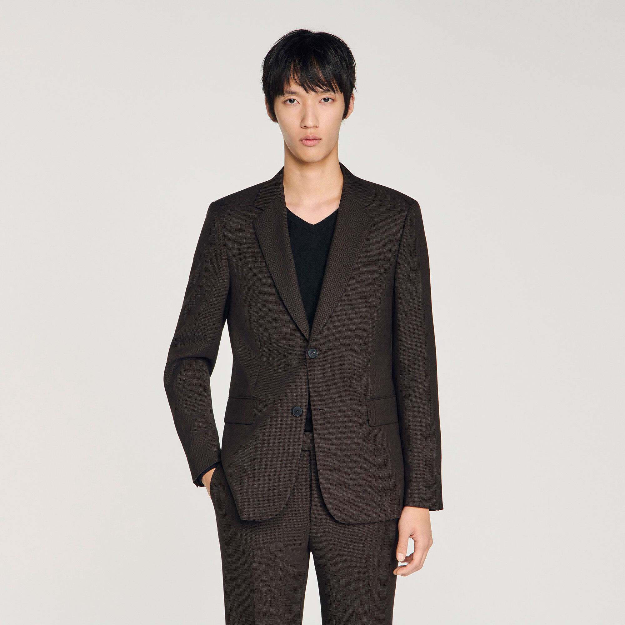 Wool suit jacket