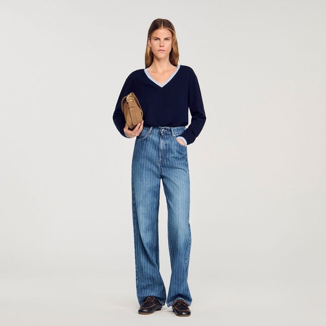 Wool and cashmere sweater