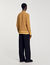 Square cross motif flowing shirt