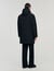 Hooded parka with zip