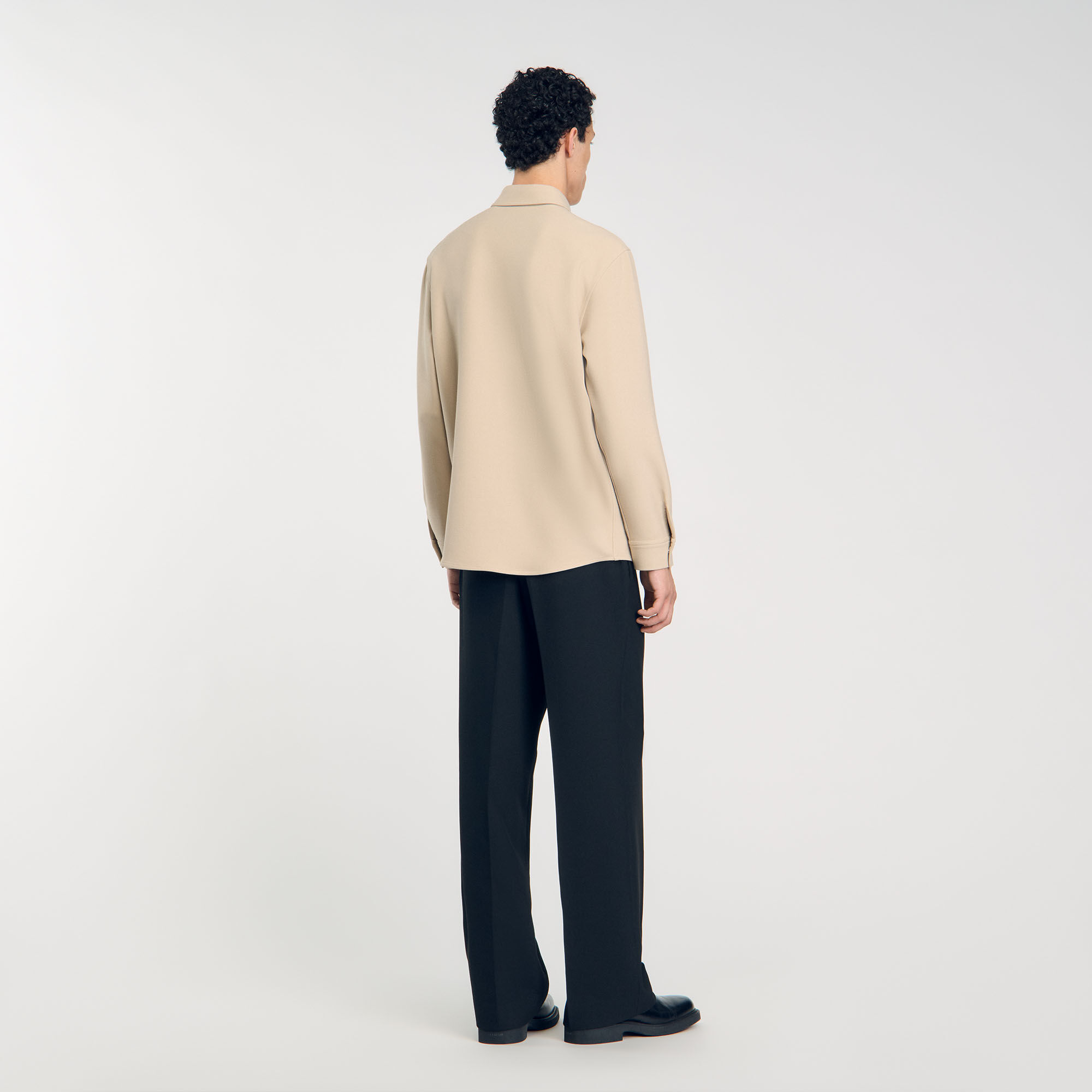 Long-sleeved jersey shirt