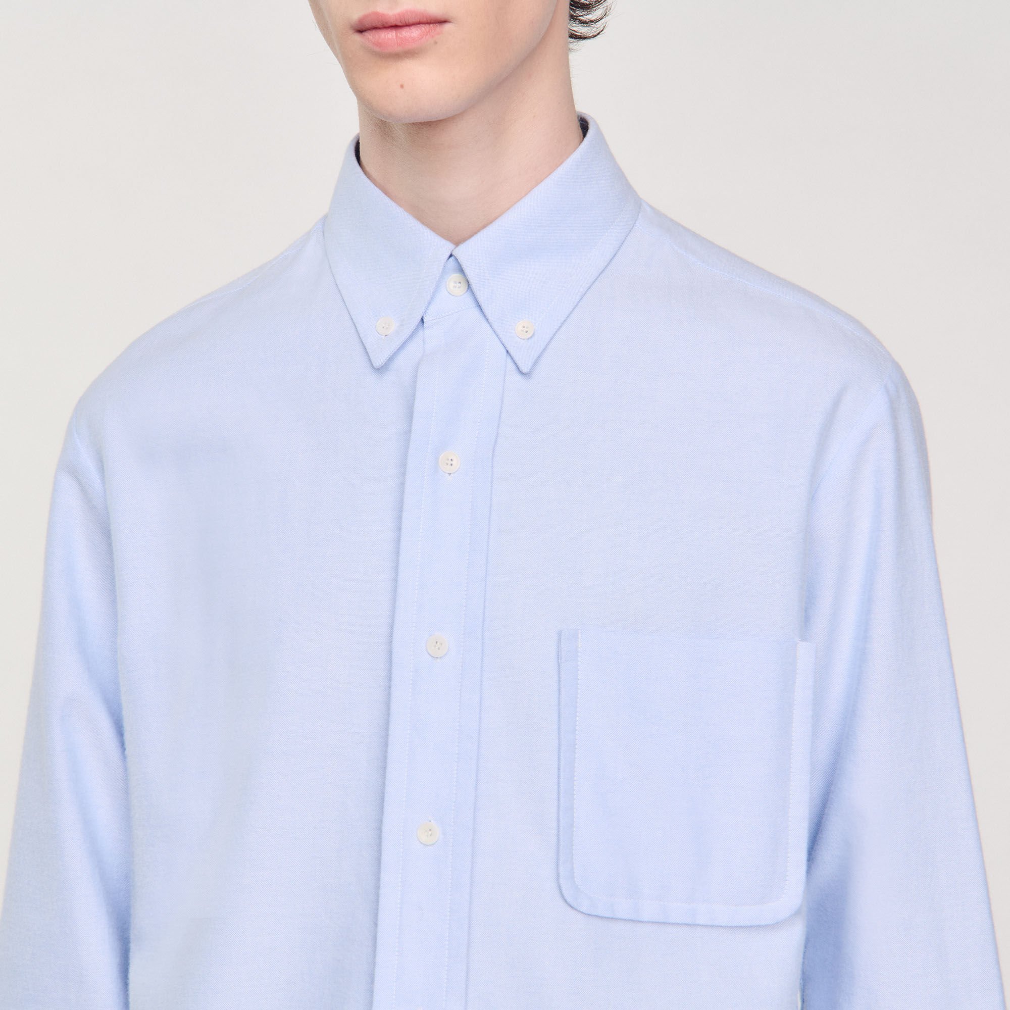 Oxford flannel shirt