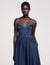 Midi denim dress