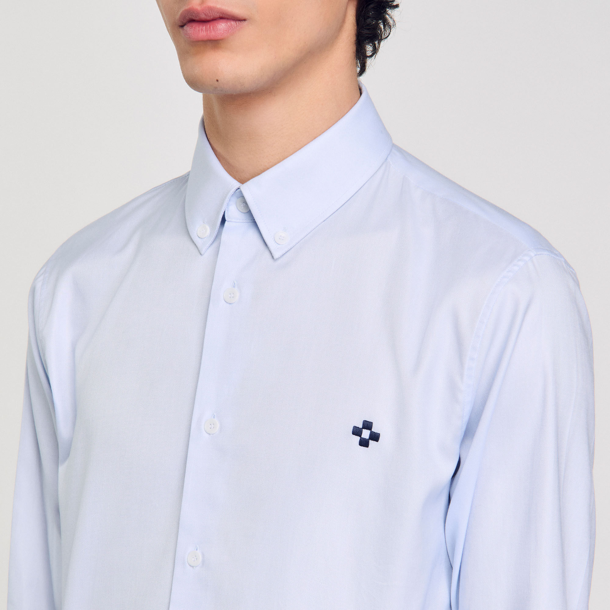 Cross patch shirt