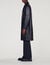 Long leather coat 