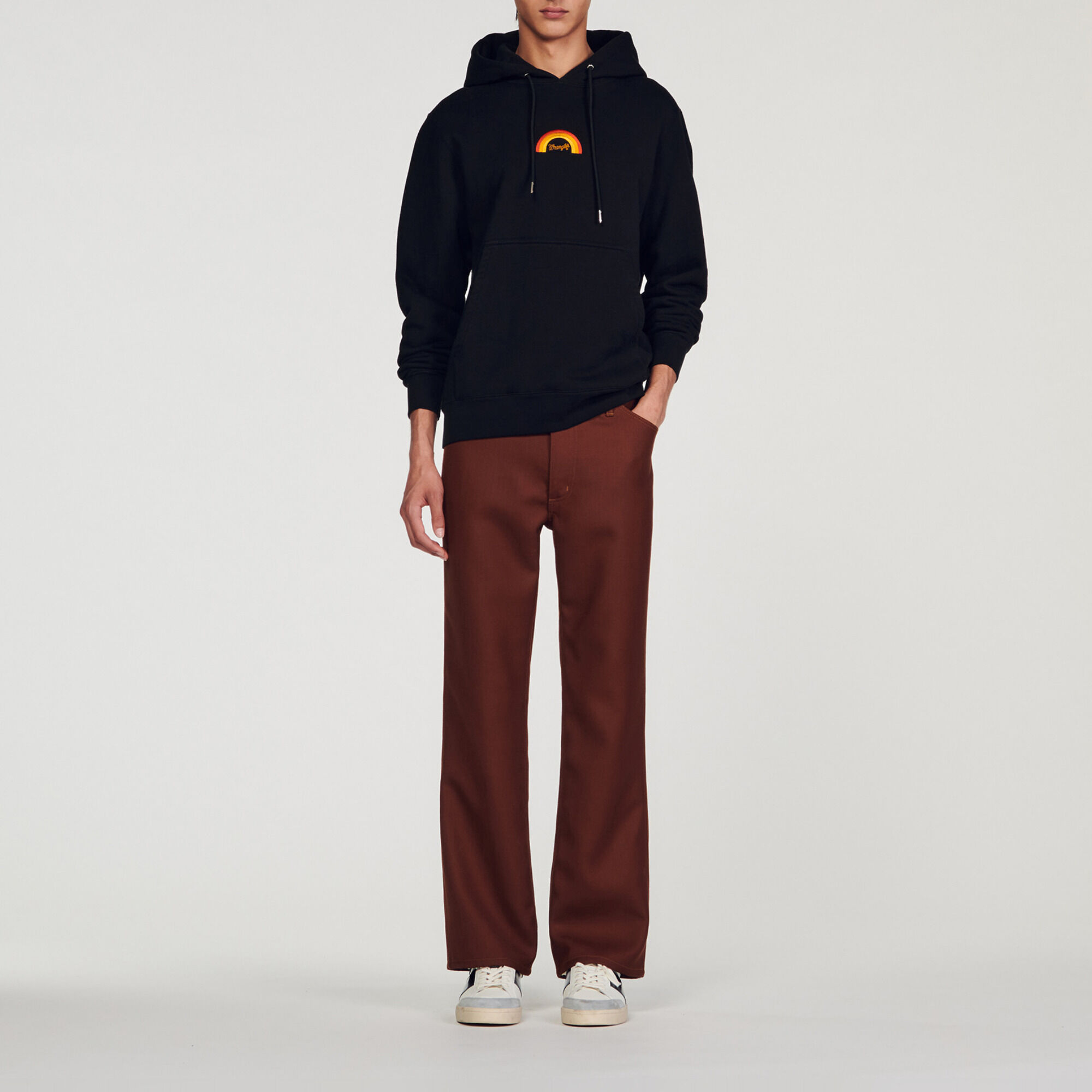 Fleece hoodie SANDROxWRANGLER