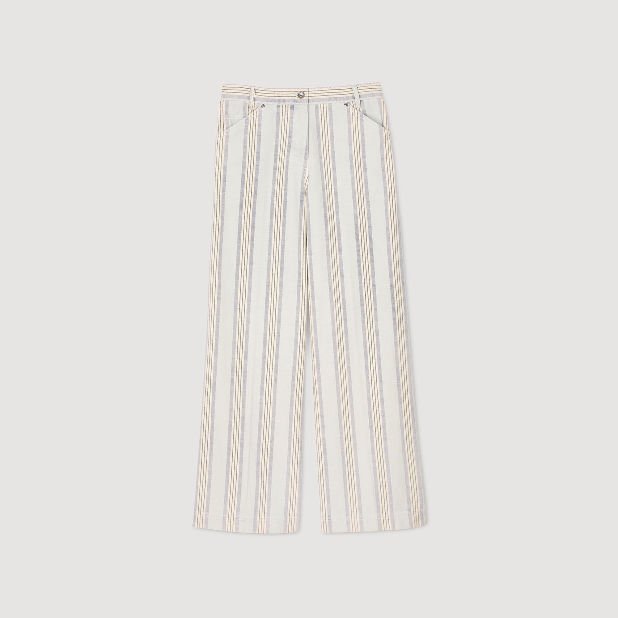Striped jeans