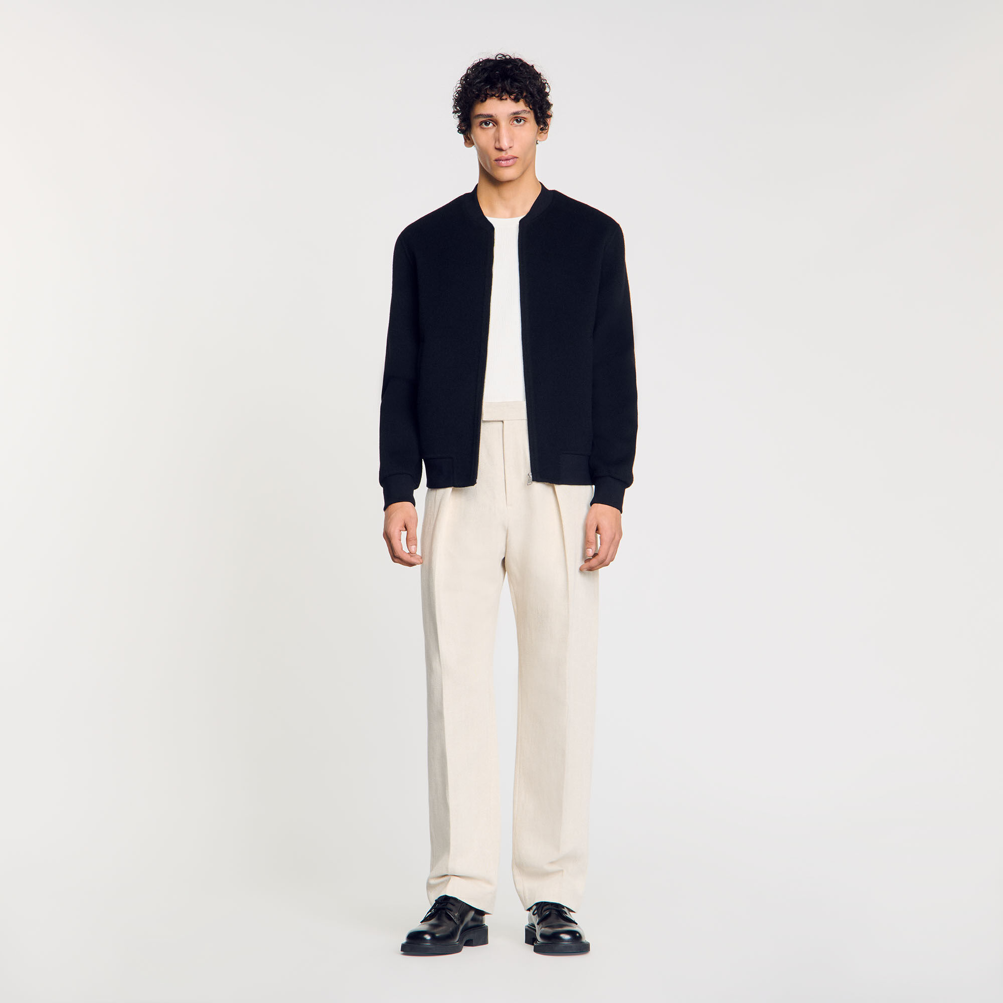 【Raucohouse】Marlon mohair wool jacket CorderaWool_MohairJacket_Black