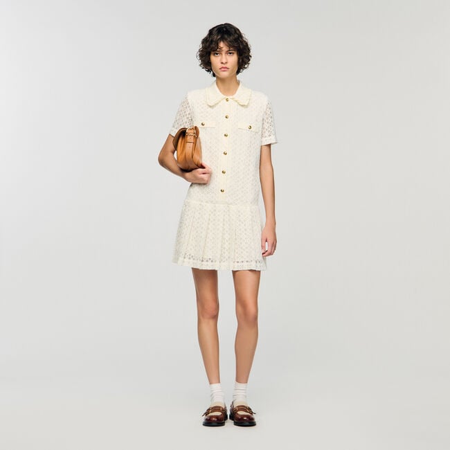 Mini lace dress