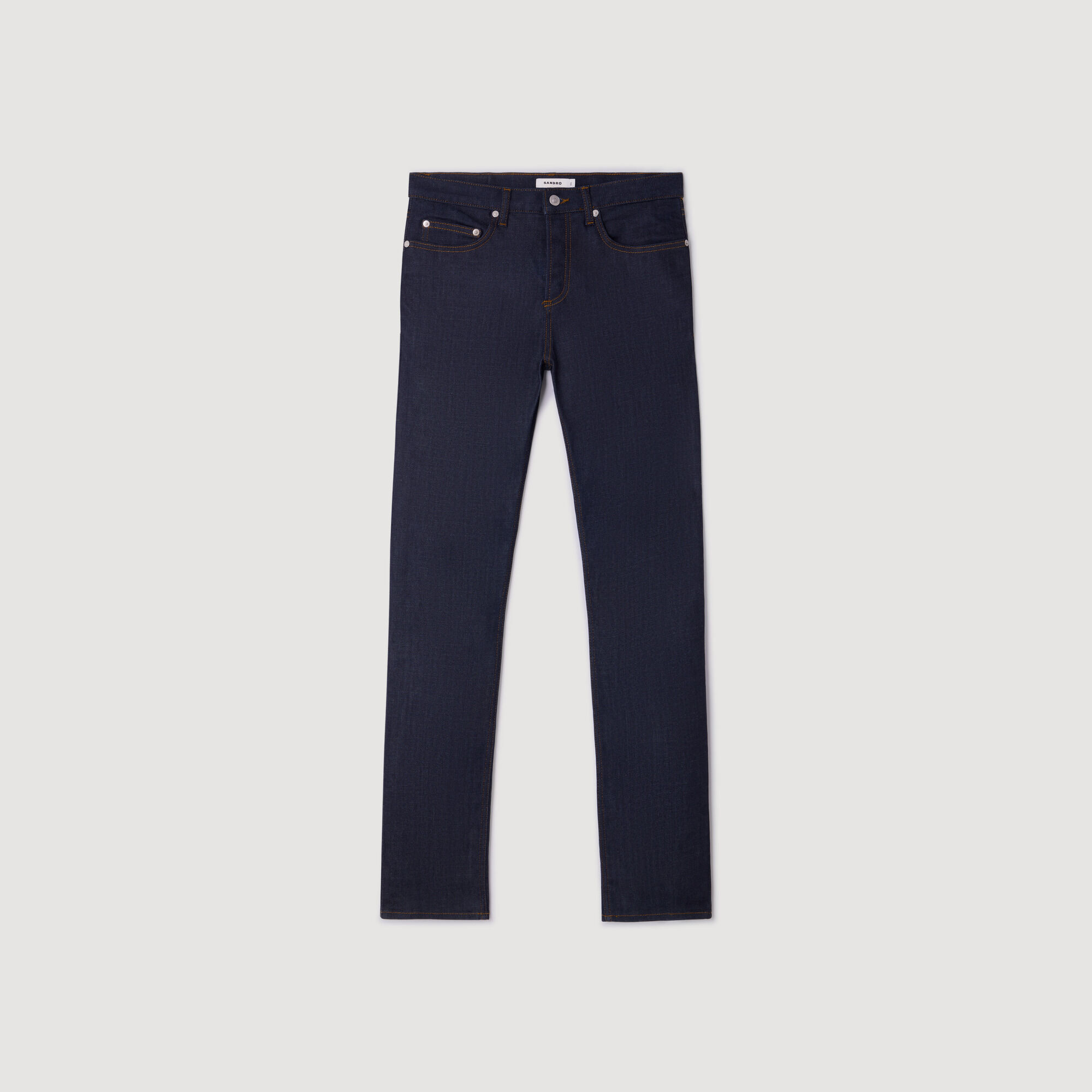 Slim fit raw jeans