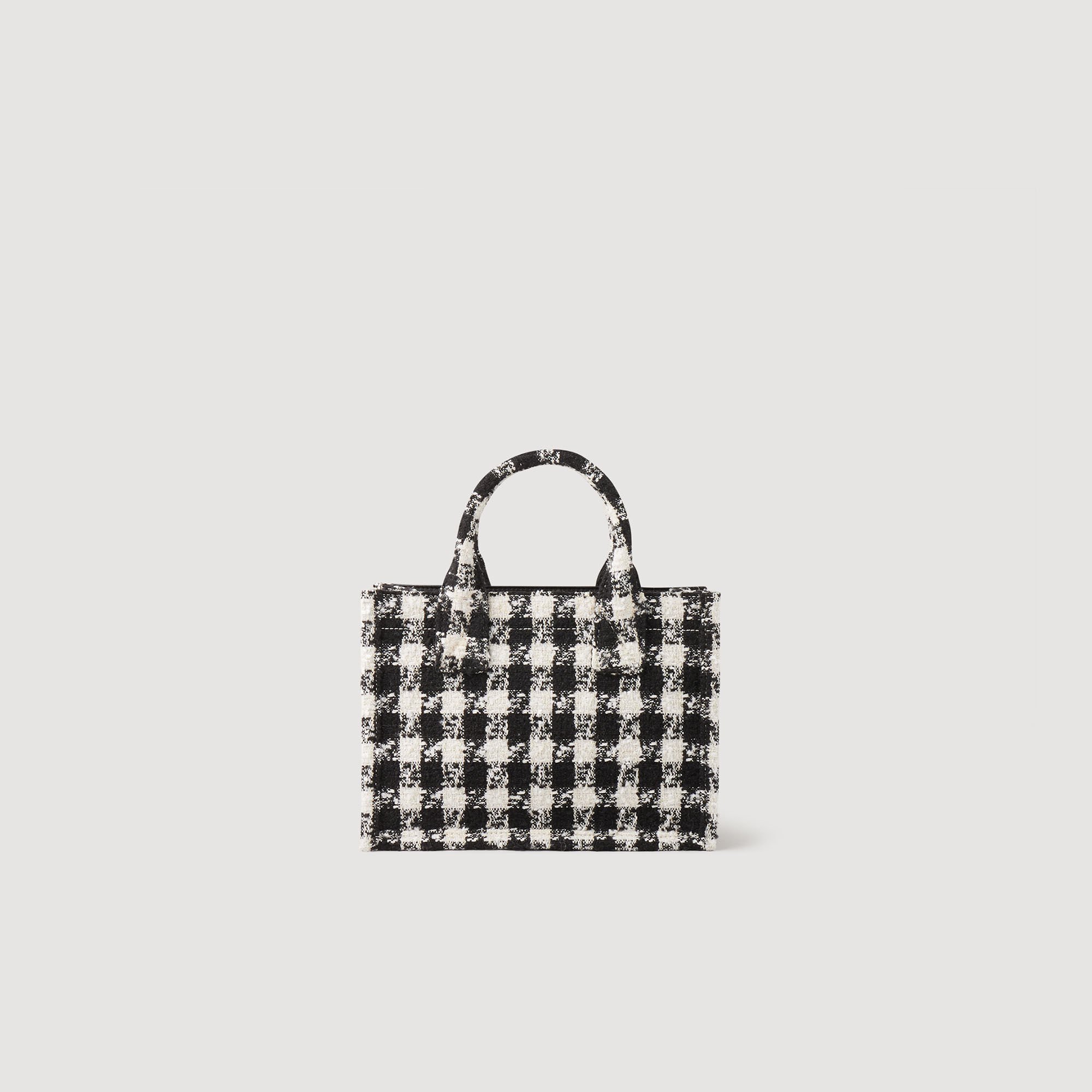 Small tweed Kasbah tote bag
