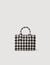 Small tweed Kasbah tote bag