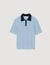 Two-tone polo shirt