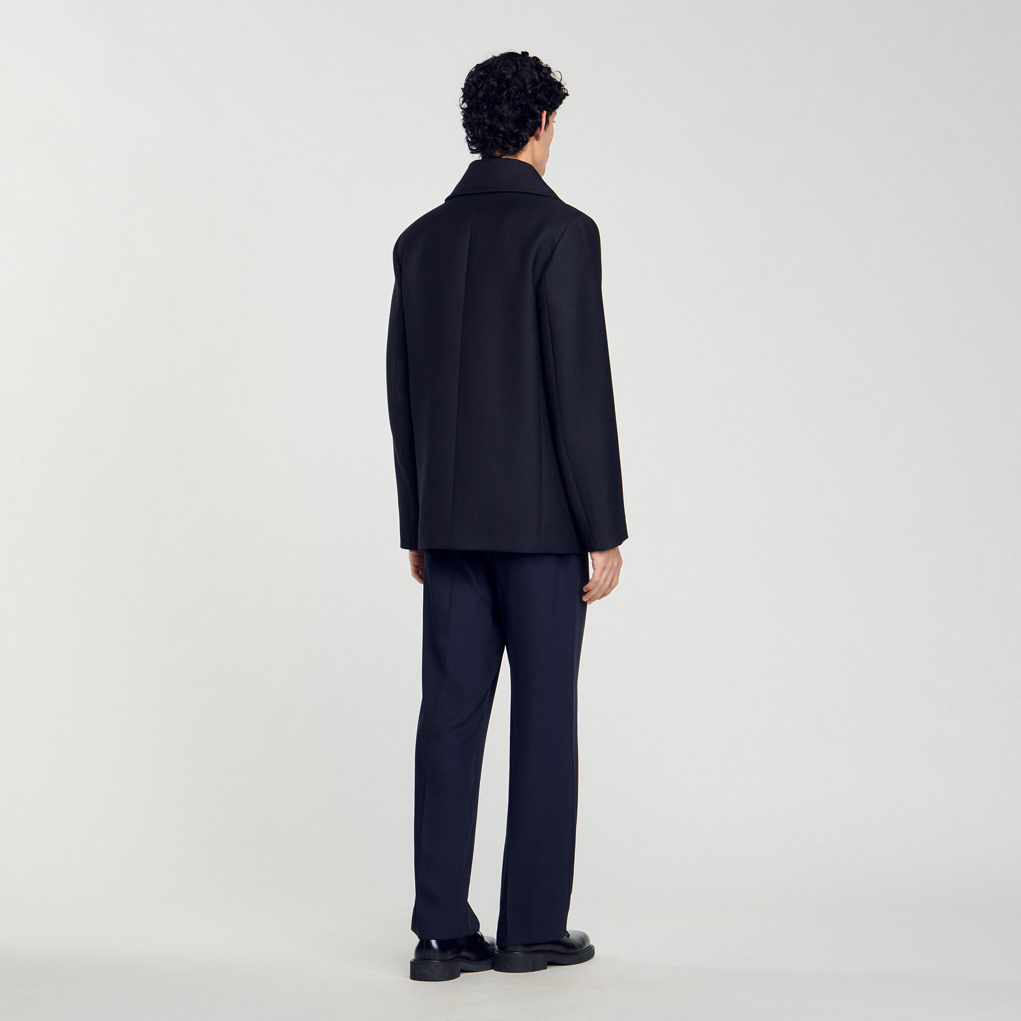 Wool blend peacoat
