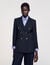 Double-breasted suit jacket